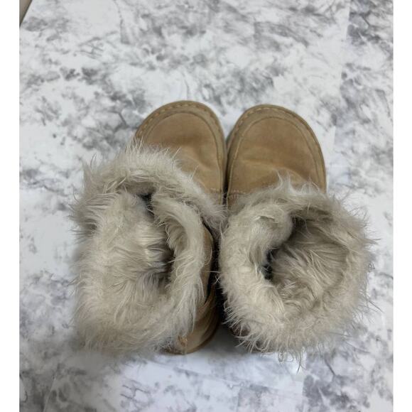 Sorel Tootega Thinsulate Insulation NL1460-261 Tan Suede Faux Boots 6.5 Lining - Picture 10 of 13